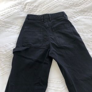 Aritzia Wilfred Free Black Utility Jeans